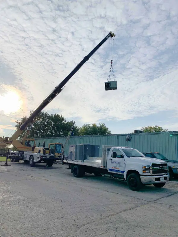 Commercial hvac installation 6 rs