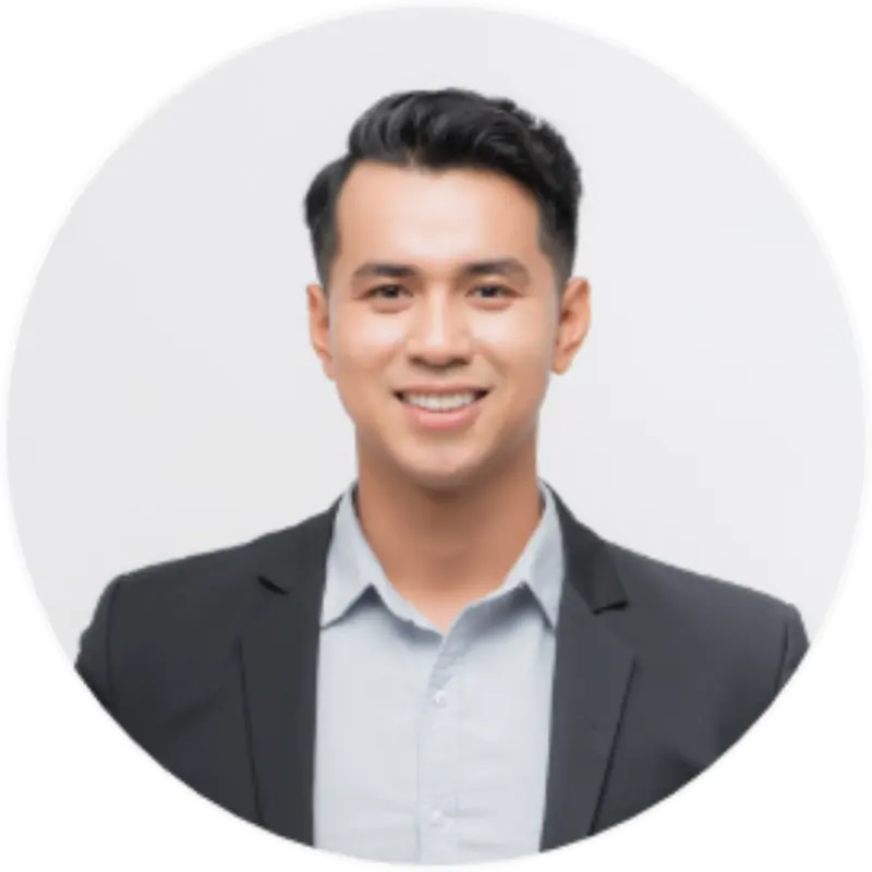 Confident friendly business man portrait isolated white background