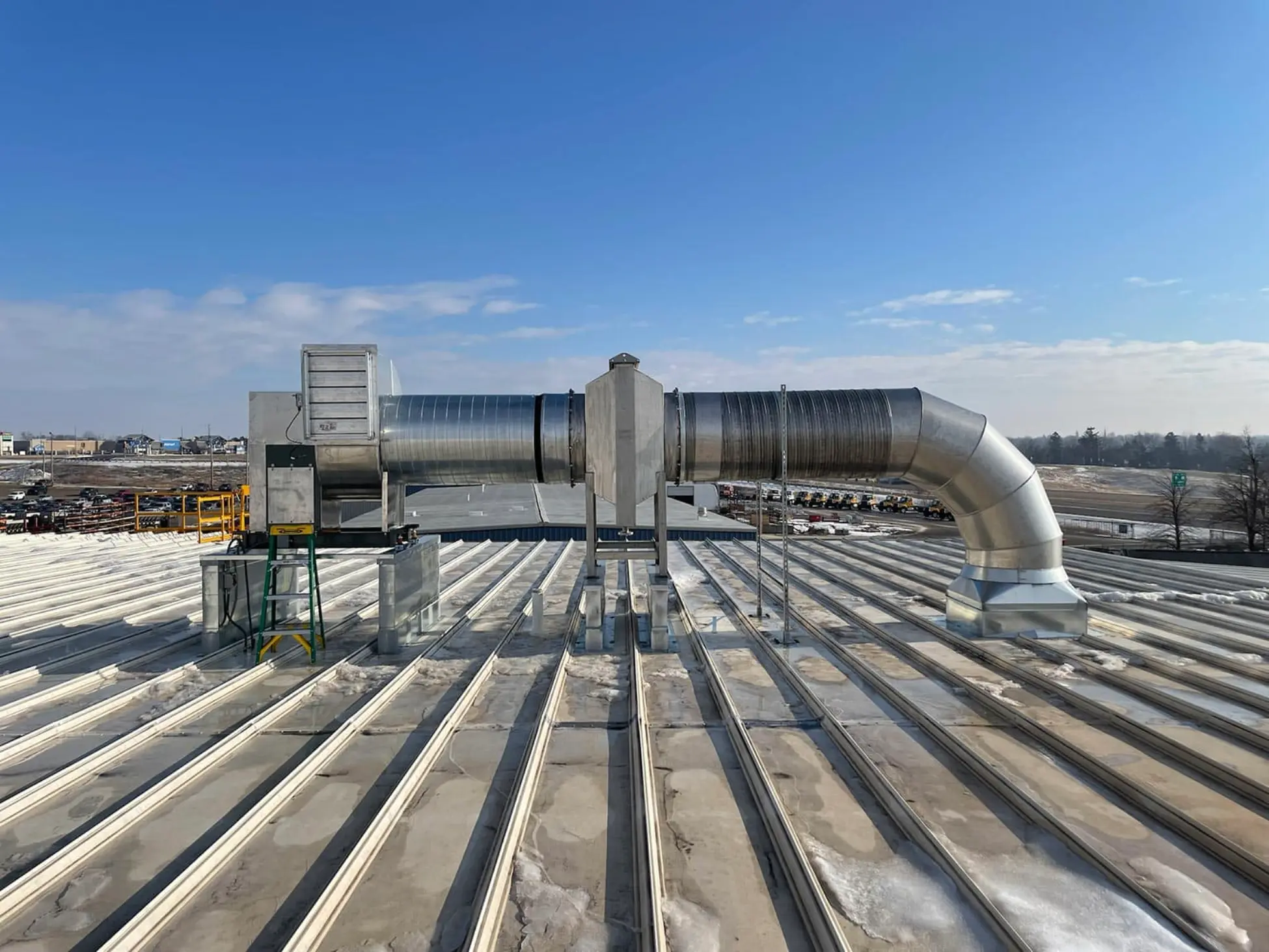 Custom duct work sheet metal